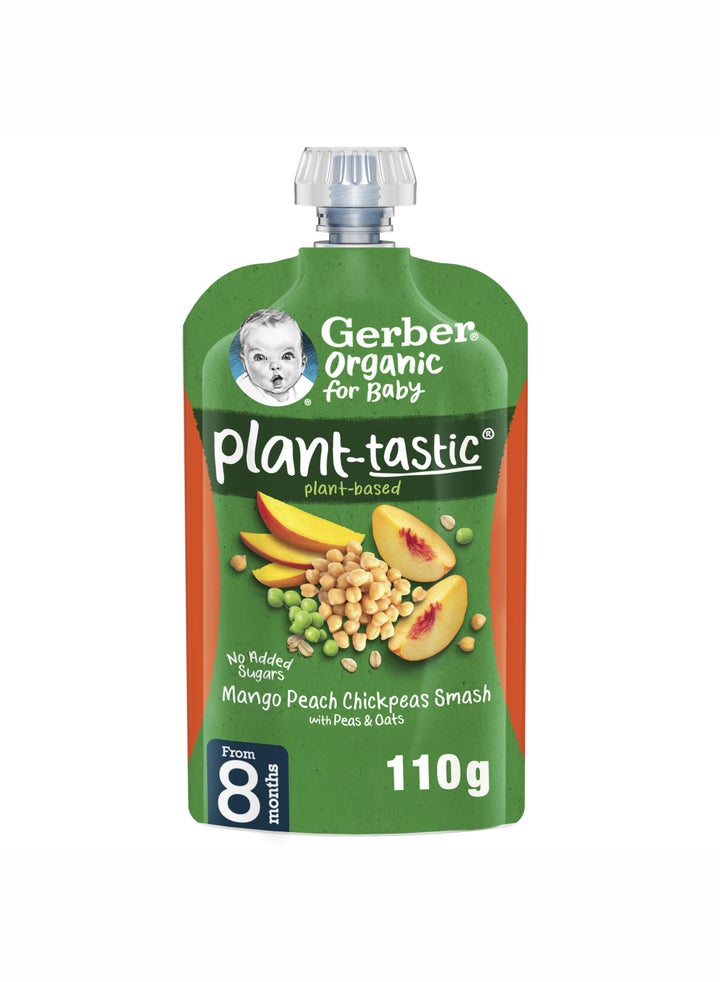 Organic Mango Peach and Chickpeas Smash